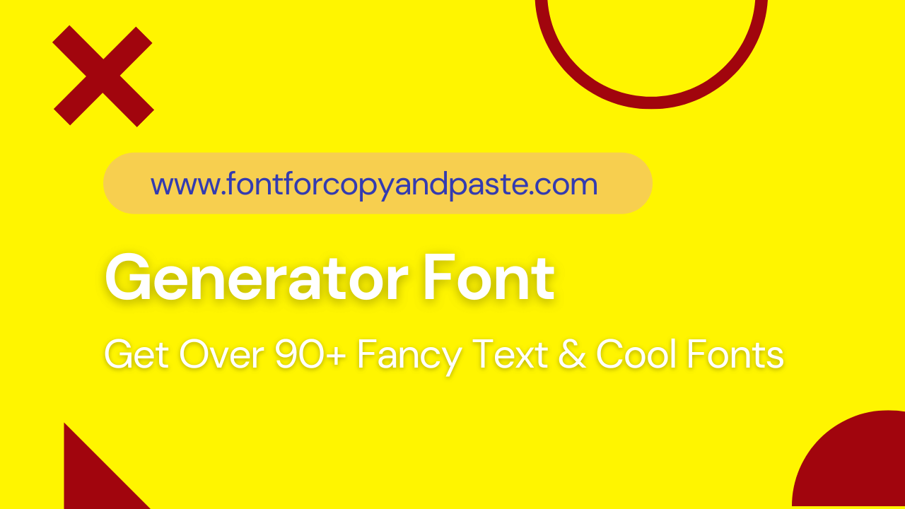 Generator Font